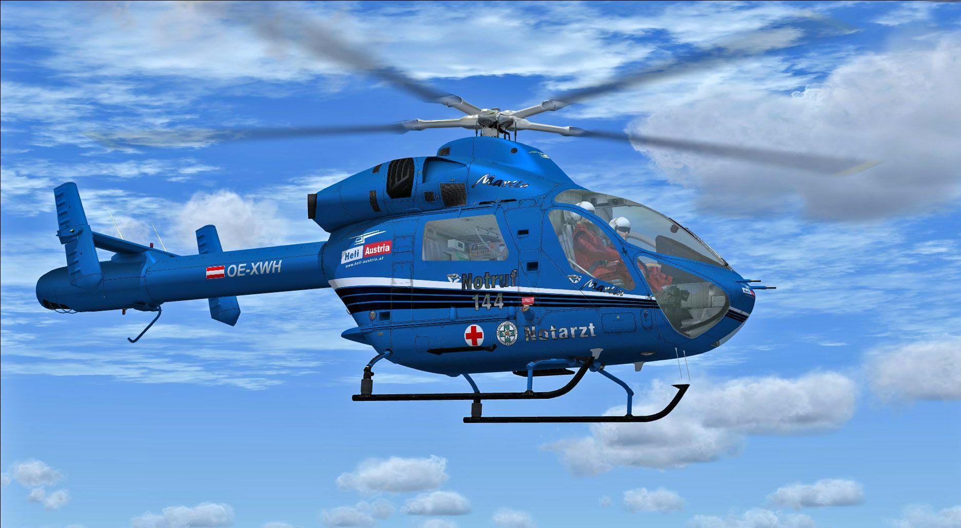 realistic ai helicopters for fsx and fs9999