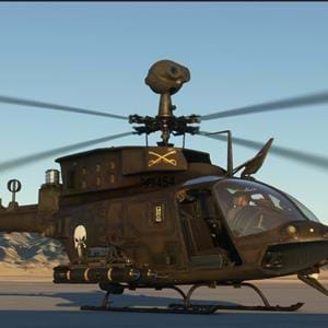 TAC Flight working on OH-58D Kiowa Warrior for MSFS